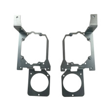 Перехідні рамки для заміни лінз Mitsubishi Outlander 3 Рестайлінг (2015-2021) ГАЛОГЕН під Hella 3R / Bi-LED 3.0" (Комплект) YT-HL-102