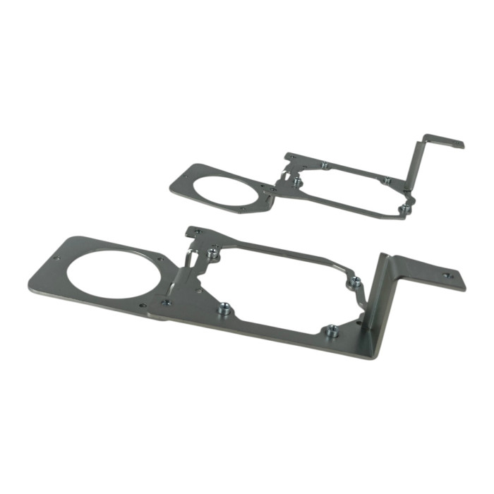 Переходные рамки для замены линз Mitsubishi Outlander 3 Рестайлинг (2015-2021) ГАЛОГЕН под Hella 3R / Bi-LED 3.0" (Комплект) YT-HL-102