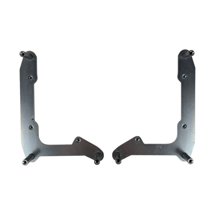 Переходные рамки для замены линз Volkswagen Tiguan 2010-2012 (базовая комплектация, галогеновые фары) под Hella 3R / Bi-LED 3.0" (Комплект) YT-HL-231