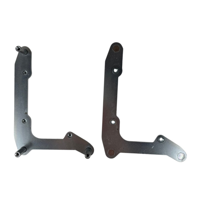 Переходные рамки для замены линз Volkswagen Tiguan 2010-2012 (базовая комплектация, галогеновые фары) под Hella 3R / Bi-LED 3.0" (Комплект) YT-HL-231