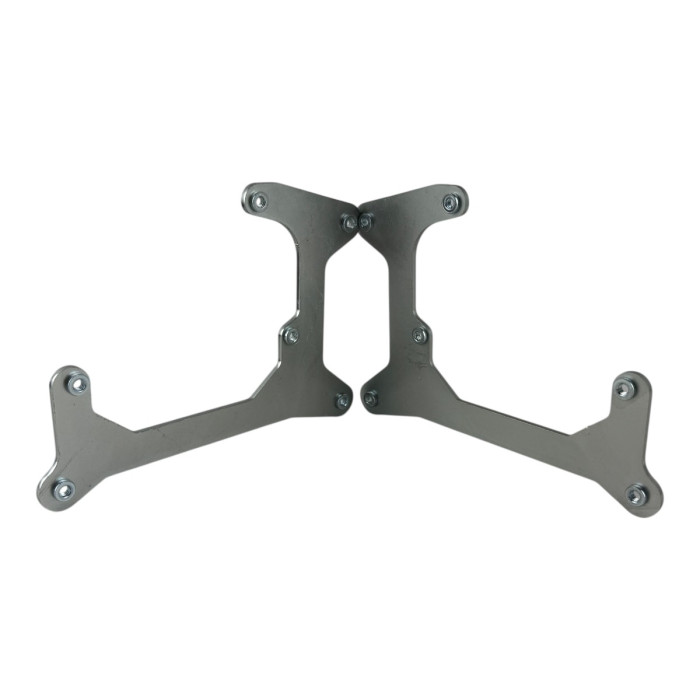 Перехідні рамки для заміни лінз Volkswagen Tiguan 2013-2016 (галогенові фари, монтаж з задньої частини корпусу фари) під Hella 3R / Bi-LED 3.0" (Комплект) YT-HL-245