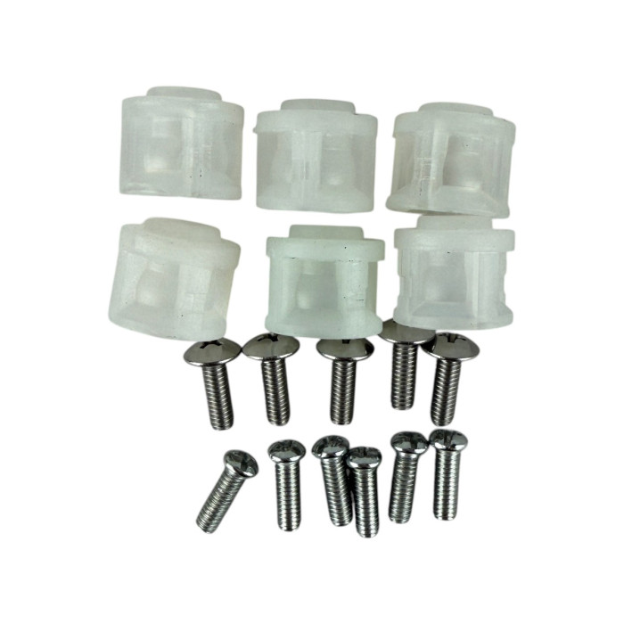 Перехідні рамки для заміни лінз Volkswagen Tiguan 2013-2016 (галогенові фари, монтаж з задньої частини корпусу фари) під Hella 3R / Bi-LED 3.0" (Комплект) YT-HL-245