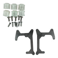 Переходные рамки для замены линз Volkswagen Tiguan 2013-2016 (галогеновые фары, монтаж с задней части корпуса фары) под Hella 3R / Bi-LED 3.0" (Комплект) YT-HL-245