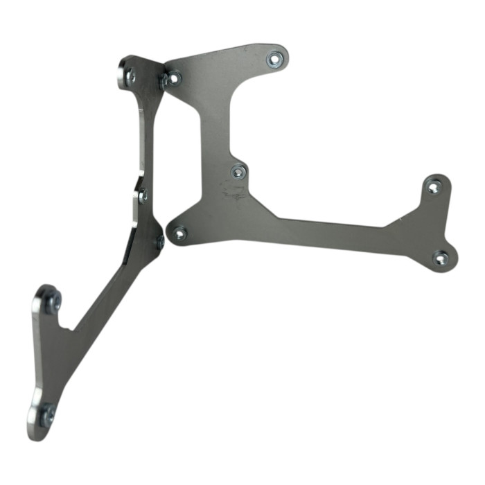 Перехідні рамки для заміни лінз Volkswagen Tiguan 2013-2016 (галогенові фари, монтаж з задньої частини корпусу фари) під Hella 3R / Bi-LED 3.0" (Комплект) YT-HL-245