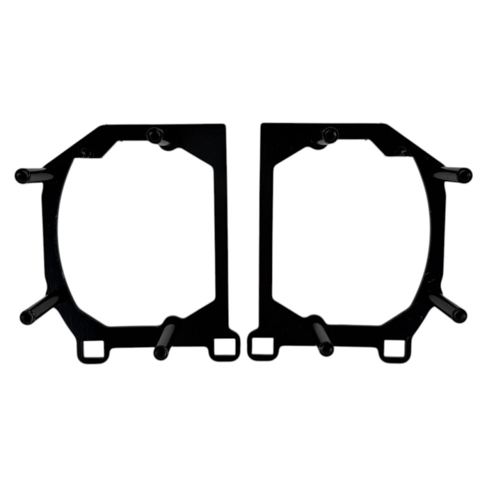 Рамки линз BMW 1 series F20/F21 2018 для LED фар (3.0" Bi-LED) — переходные адаптеры для замены оптики TC-JL-141