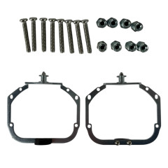 Рамки лінз Ford Mondeo / Lincoln MKZ (17-19) Для адаптивних LED фар (AFS) / Перехідні Hella 3R 3.0" YT-HL-253