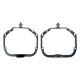 Рамки линз Ford Mondeo / Lincoln MKZ (17-19) Для адаптивных LED фар (AFS) / Переходные Hella 3R 3.0" YT-HL-253