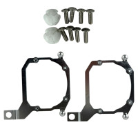 Рамки линз Jeep Compass (от 2017 г.в.) / Переходные адаптеры Hella 3R 3.0" (Комплект) YT-HL-63