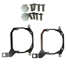 Рамки лінз Jeep Compass (від 2017 р.в.) / Перехідні адаптери Hella 3R 3.0" (Комплект) YT-HL-63