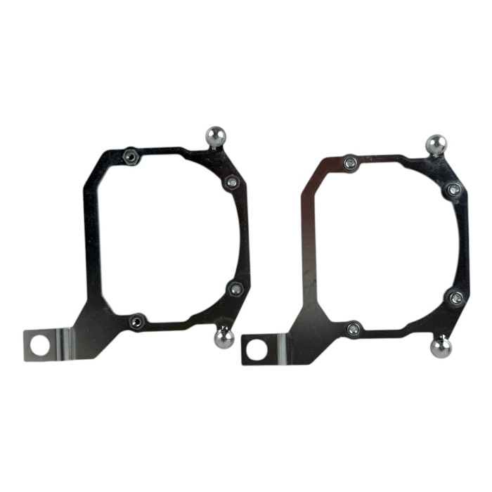 Рамки линз Jeep Compass (от 2017 г.в.) / Переходные адаптеры Hella 3R 3.0" (Комплект) YT-HL-63