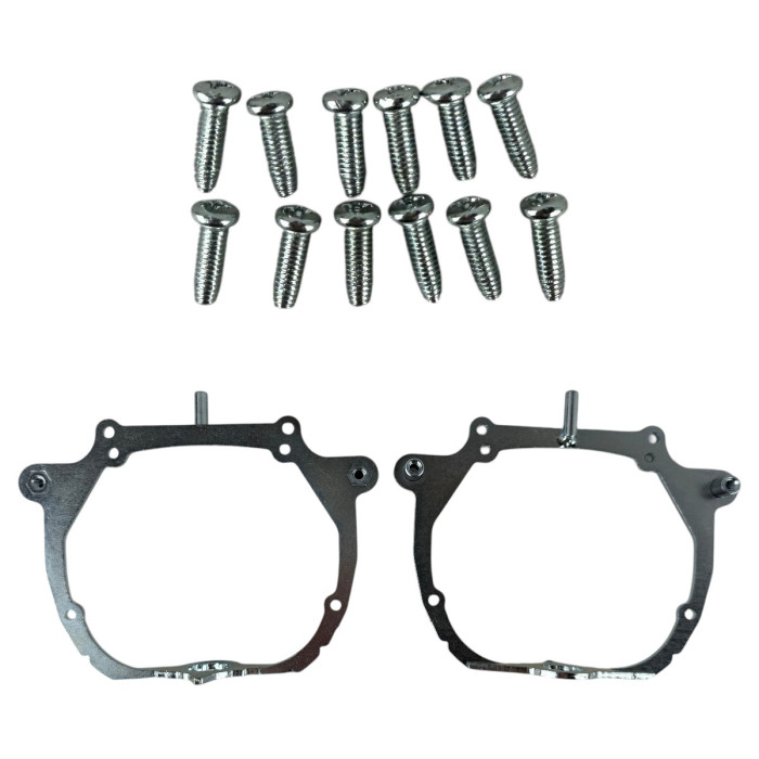 Рамки линз Land Rover Discovery 3 AFS 2004-2009 (3.0" Bi-LED/Ксенон) — переходные адаптеры для замены штатной оптики TC-JL-116