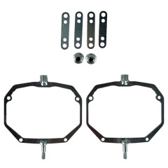 Рамки лінз Land Rover Evoque AFS 2011-2015 (3.0" Hella 3R Bi-LED) — перехідні адаптери для заміни оптики YT-JL-08