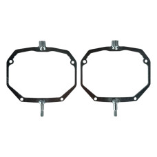 Рамки лінз Land Rover Evoque AFS 2011-2015 (3.0" Hella 3R Bi-LED) — перехідні адаптери для заміни оптики YT-JL-08