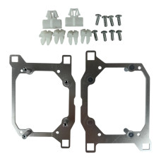 Рамки линз Lexus RX 2004-2020 без AFS (3.0" Bi-LED/Ксенон) — переходные адаптеры для замены штатной оптики RX330/350 YT-HL-03