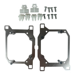 Рамки лінз Lexus RX 2004-2020 без AFS (3.0" Bi-LED/Ксенон) — перехідні адаптери для заміни штатної оптики RX330/350 YT-HL-03