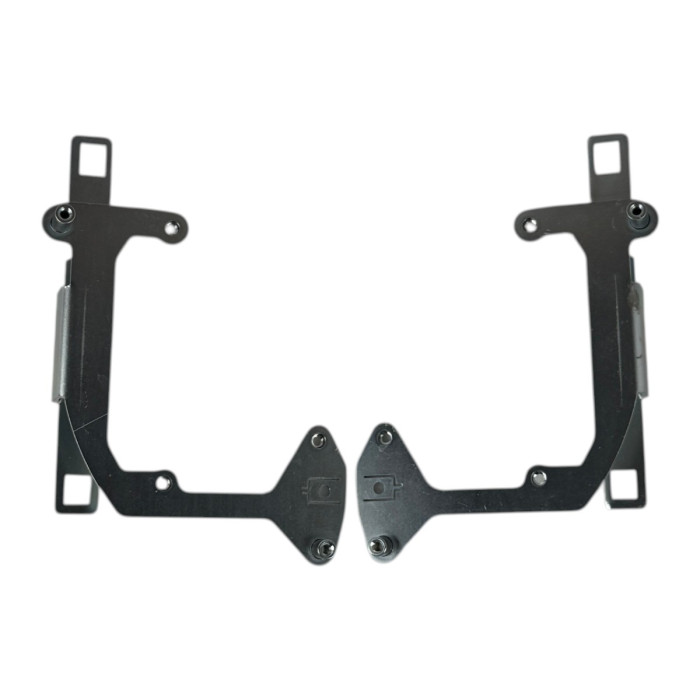 Рамки линз Toyota Prado 150 (14-16) Ближний (вместо заводских LED) / Переходные Hella 3R 3.0" (Комплект) YT-HL-77