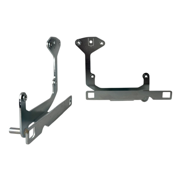 Рамки линз Toyota Prado 150 (14-16) Ближний (вместо заводских LED) / Переходные Hella 3R 3.0" (Комплект) YT-HL-77