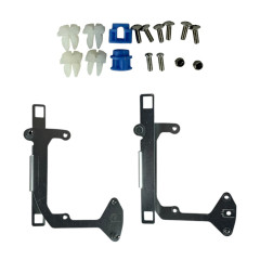 Рамки лінз Toyota Prado 150 (14-16) Ближній (замість заводських LED) / Перехідні Hella 3R 3.0" (Комплект) YT-HL-77