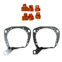 Рамки линз VW Bora 2013 / Jetta 6 (3.0" Bi-LED/Ксенон) — переходные адаптеры для замены штатной оптики TC-VW-23