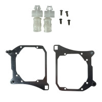 Рамки линз VW Passat (09-11) / Переходные адаптеры Hella 3R 3.0" для замены (Комплект) YT-HL-229