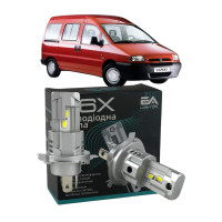 LED лампи Peugeot Expert 1995-2006 H4 M6X ближнє/дальнє світло (4000Lm 5500K) / Пежо Експерт (комплект 2 шт.)