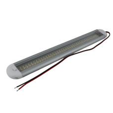 Светодиодный плафон салона EA Light X G-3385 12-32V 7.5W с кнопкой 300х35мм 120 LED линейный светильник грузовика и авто