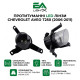 Протитуманні LED лінзи Chevrolet Aveo T250 2006-2011 64W з СТГ / протитуманні фари Шевроле Авео седан EA Light X (2 шт.)
