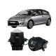 Протитуманні LED лінзи Citroen C4 2004-2010 А1 90W з СТГ біло-жовті / протитуманні фари Сітроен С4 (2 шт.)