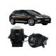 Протитуманні LED лінзи Citroen C5 2008-2017 А1 90W з СТГ біло-жовті / протитуманні фари Сітроен С5 (2 шт.)