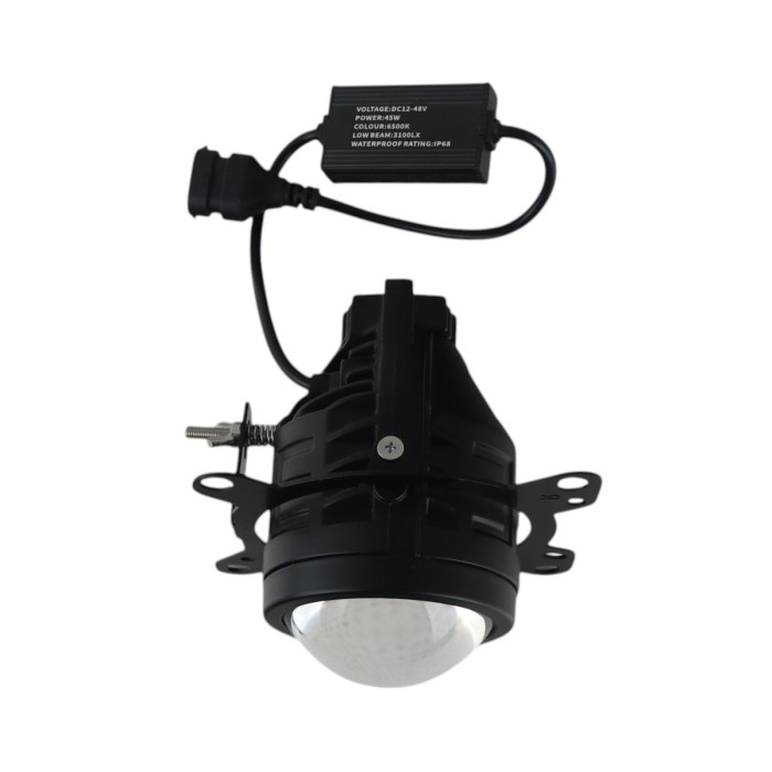 Противотуманные Bi-LED линзы DAF LF55 A1 EA Light X бело-желтый свет 90W/ДАФ 55 (комплект 2 шт.)