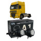 Противотуманные Bi-LED линзы DAF XF105 A1 EA Light X бело-желтый свет 90W/ДАФ 105 (комплект 2 шт.)