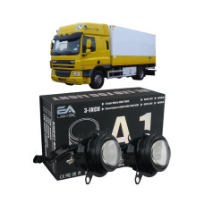 Противотуманные LED линзы DAF CF65 A1 EA Light X белый свет 90W/ДАФ 65(комплект 2 шт.)