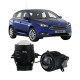 Протитуманні LED лінзи Ford Focus 3 2011-2019 А1 90W з СТГ біло-жовті / протитуманні фари Форд Фокус (2 шт.)