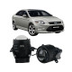 Протитуманні LED лінзи Ford Mondeo 4 2007-2014 А1 90W з СТГ біло-жовті / протитуманні фари Форд Мондео (2 шт.)