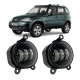 Противотуманные LED фары Chevrolet Niva 2009-2020 30W белый свет СТГ JR-W-3 / Шевроле Нива (2 шт.)