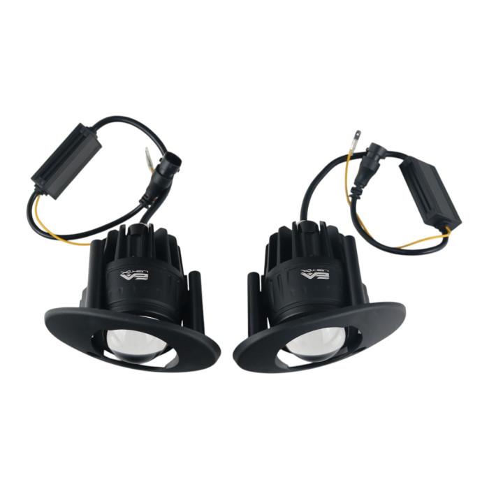 Протитуманні LED лінзи EA Light X HONDA A1 2" 5 см 60-70W біло-жовте світло (комплект 2 шт.)