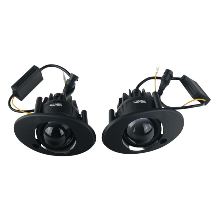 Протитуманні LED лінзи EA Light X HONDA A1 2" 5 см 60-70W біло-жовте світло (комплект 2 шт.)