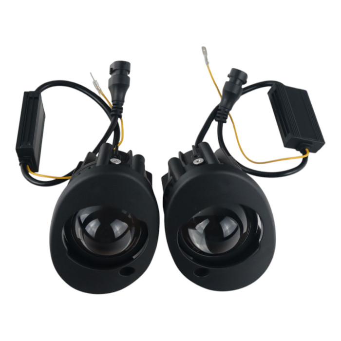 Протитуманні LED лінзи EA Light X HONDA A1 2" 5 см 60-70W біло-жовте світло (комплект 2 шт.)