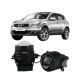 Протитуманні LED лінзи Nissan Qashqai J10 2006-2013 А1 90W з СТГ біло-жовті / протитуманні фари Ніссан Кашкай (2 шт.)