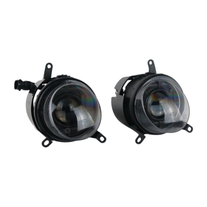 Світлодіодні лінзи ПТФ для Mitsubishi Lancer 10 44W 12-24V у штатні місця EA Light X (комплект 2 шт)