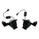 ПТФ LED линзы Nissan Juke F15 2010-2014 противотуманные фары 90W белый свет СТГ A1 (2 шт.)