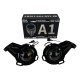 ПТФ LED линзы Nissan Juke F15 2010-2014 противотуманные фары 90W белый свет СТГ A1 (2 шт.)