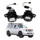 ПТФ LED линзы Nissan Pathfinder R51 2005-2014 противотуманные фары 90W бело-желтые СТГ A1 (2 шт.)