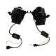 ПТФ LED линзы Nissan Qashqai J10 2007-2013 противотуманные фары 90W бело-желтые СТГ A1 (2 шт.)