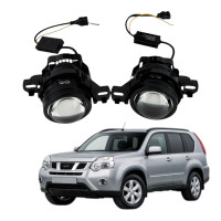 ПТФ LED лінзи Nissan X-Trail T31 2007-2014 протитуманні фари 90W біло-жовті СТГ A1 (2 шт.)