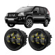 Противотуманные LED фары Nissan X-Trail T31 2007-2014 90мм 50W 12-24V белый свет СТГ JR-W-17 / Ниссан Икс-Трейл (2 шт.)