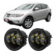 Противотуманные LED фары Nissan Murano Z51 2008-2015 90мм 50W 12-24V белый свет СТГ JR-W-17 / Ниссан Мурано (2 шт.)