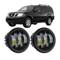 Протитуманні LED фари Nissan Pathfinder R51 2005-2014 90мм 70W 12-24V біле світло СТГ JR-W-17 / Ніссан Патфайндер (2 шт.)