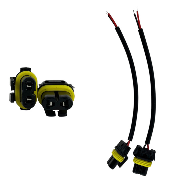 Противотуманные LED фары Chevrolet Niva 2009-2020 30W белый свет СТГ JR-W-3 / Шевроле Нива (2 шт.)