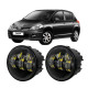 Противотуманные LED фары Nissan Tiida C11 2004-2014 90мм 50W 12-24V белый свет СТГ JR-W-17 / Ниссан Тиида (2 шт.)